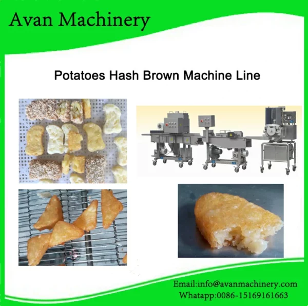 hash brown machine line