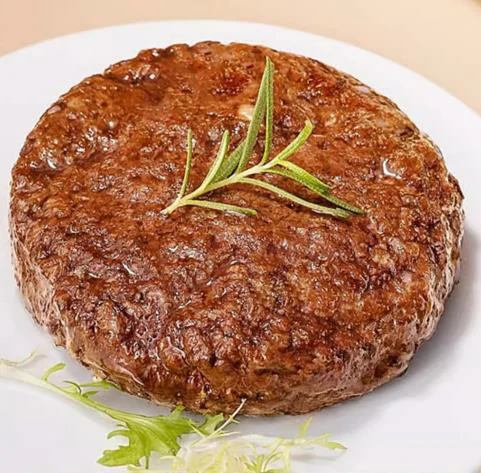 hamburger meat patty