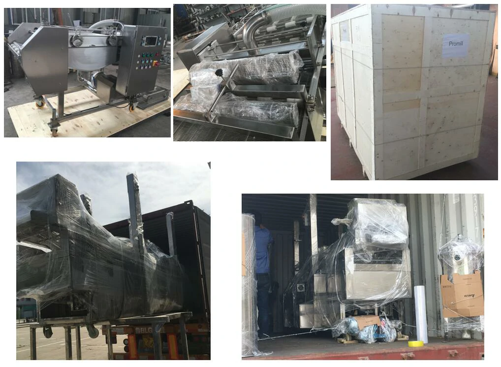 machine line packing and delivery