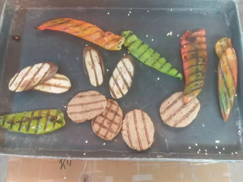 Electric grill marker machine