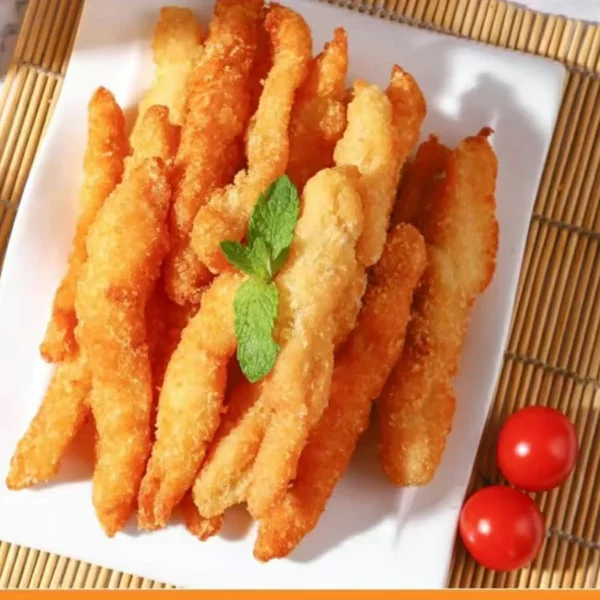 Commercial chicken tenders breading machine